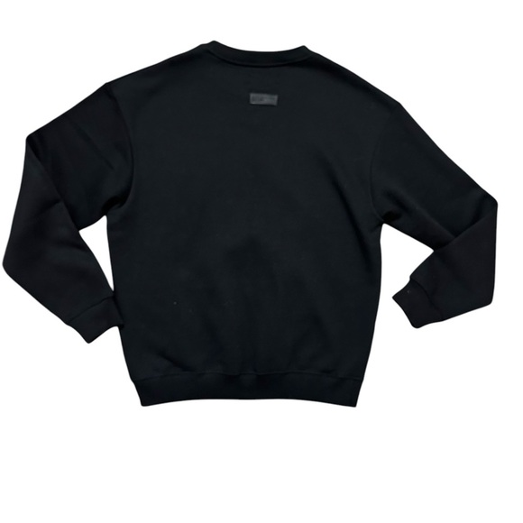 Blank Essentials Mens Arch Sweatshirt Crew Sweater Neck Black Large - Picture 4 of 6